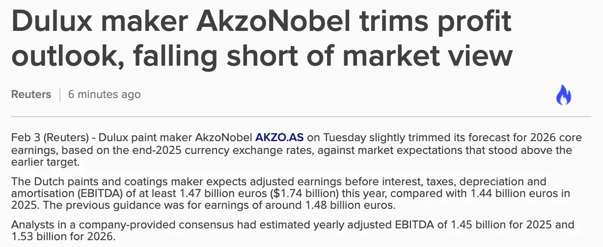 AkzoNobel Q1's