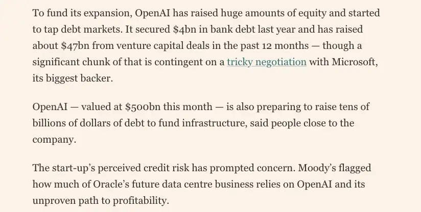 FT OpenAI debt