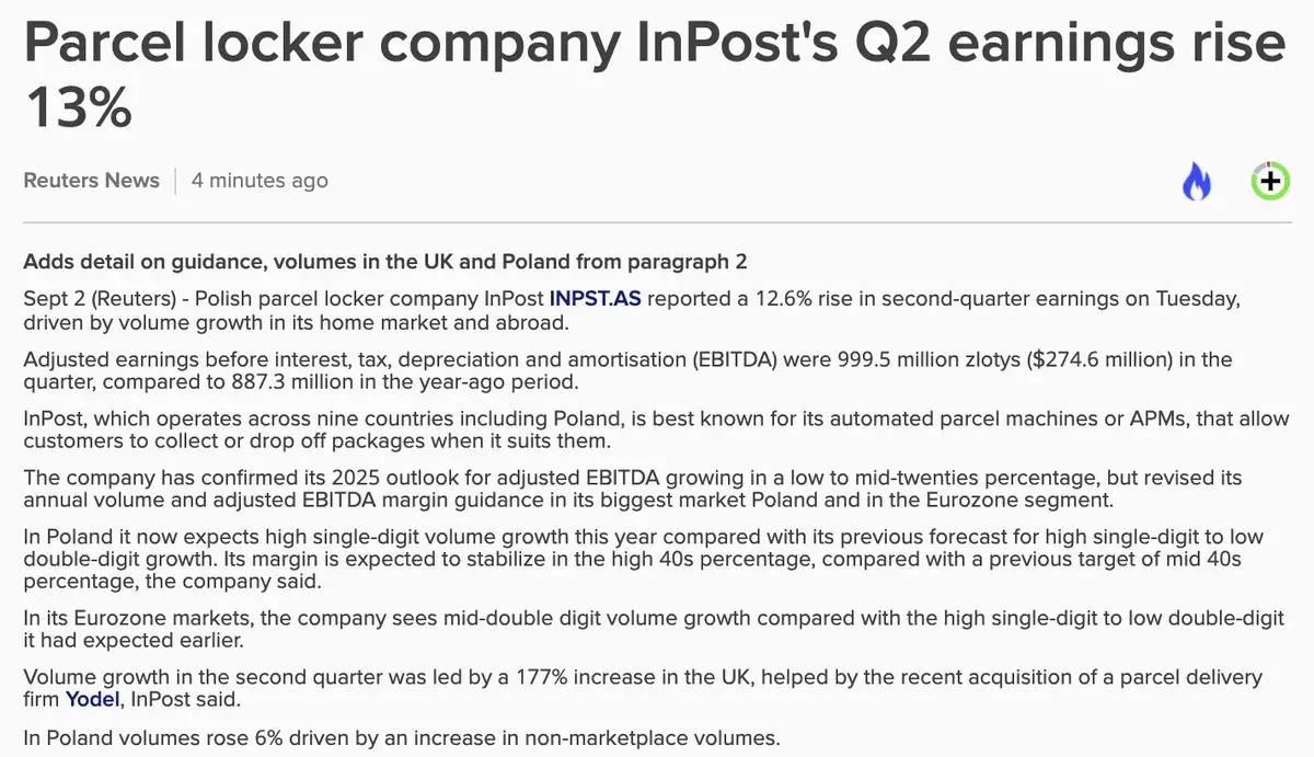 InPost Q2's