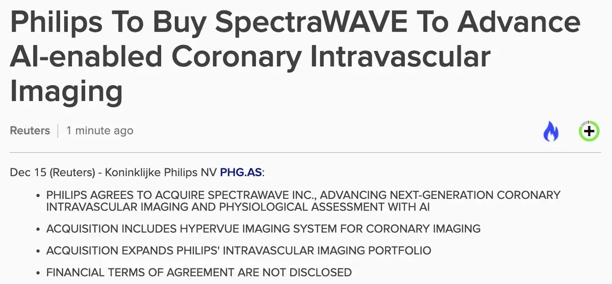 Philips overname